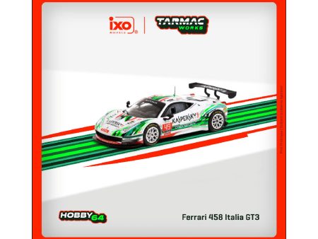 (Preorder) Tarmac Works 1:64 Ferrari 458 Italia GT3 24 hours of Spa 2016 S. Lemeret   R. Aguas   A. Moiseev   D. Rizzo For Discount