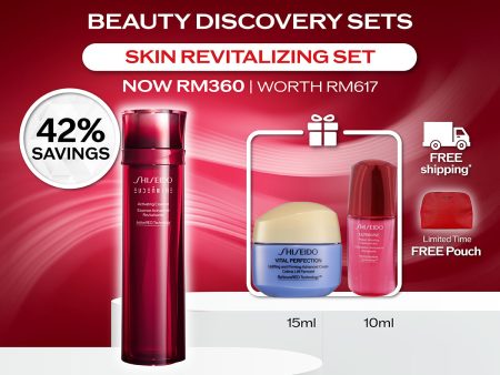 [Discover Shiseido] Shiseido Eudermine Activating Essence 145ml Starter Kit RM360 (Worth RM617) (Skin Activating) For Cheap