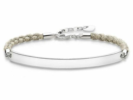 Ladies  Bracelet Thomas Sabo LBA0029-173-19 Silver White 15-18 cm 19,5 cm Fashion