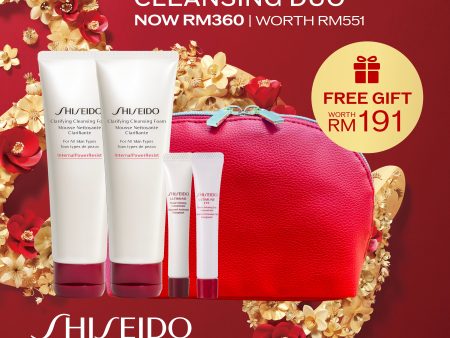 [CNY] Shiseido Defense Preparation Clarifying Cleansing Foam 125ml Set RM360 (Worth RM551) Cheap