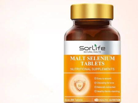 SORLIFE Malt Selenium Tablets Nutritional Supplement Discount