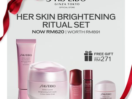 [Valentine s Day] Shiseido White Lucent Day Emulsion 50ml (Brightening) + White Lucent Overnight Cream & Mask 75ml (Brightening) RM620 (Worth RM891) Supply