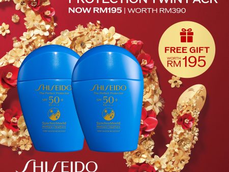 [CNY] Shiseido Global Suncare The Perfect Protector Suncare SPF50+ PA++++ Sunscreen 50ml (Sun Protection) RM195 (Worth RM390) For Sale