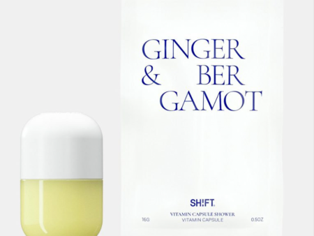 H201 Shift Vitamin Capsule #Ginger & Bergamot Cheap