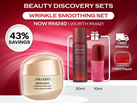 [Discover Shiseido] Wrinkle Smoothing 30ml Set RM240 (Worth RM421) Online